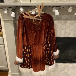 Deer Halloween costume 1x